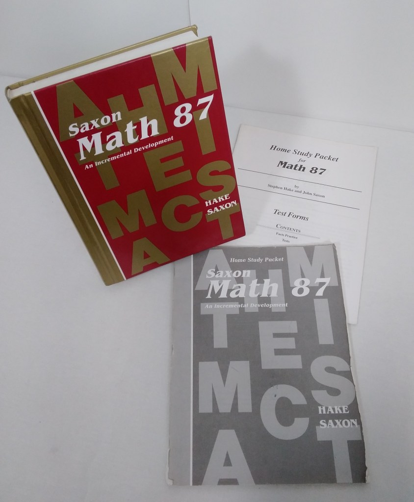 Saxon Math 87 with Home Study Packet and Tests - 1st Edition