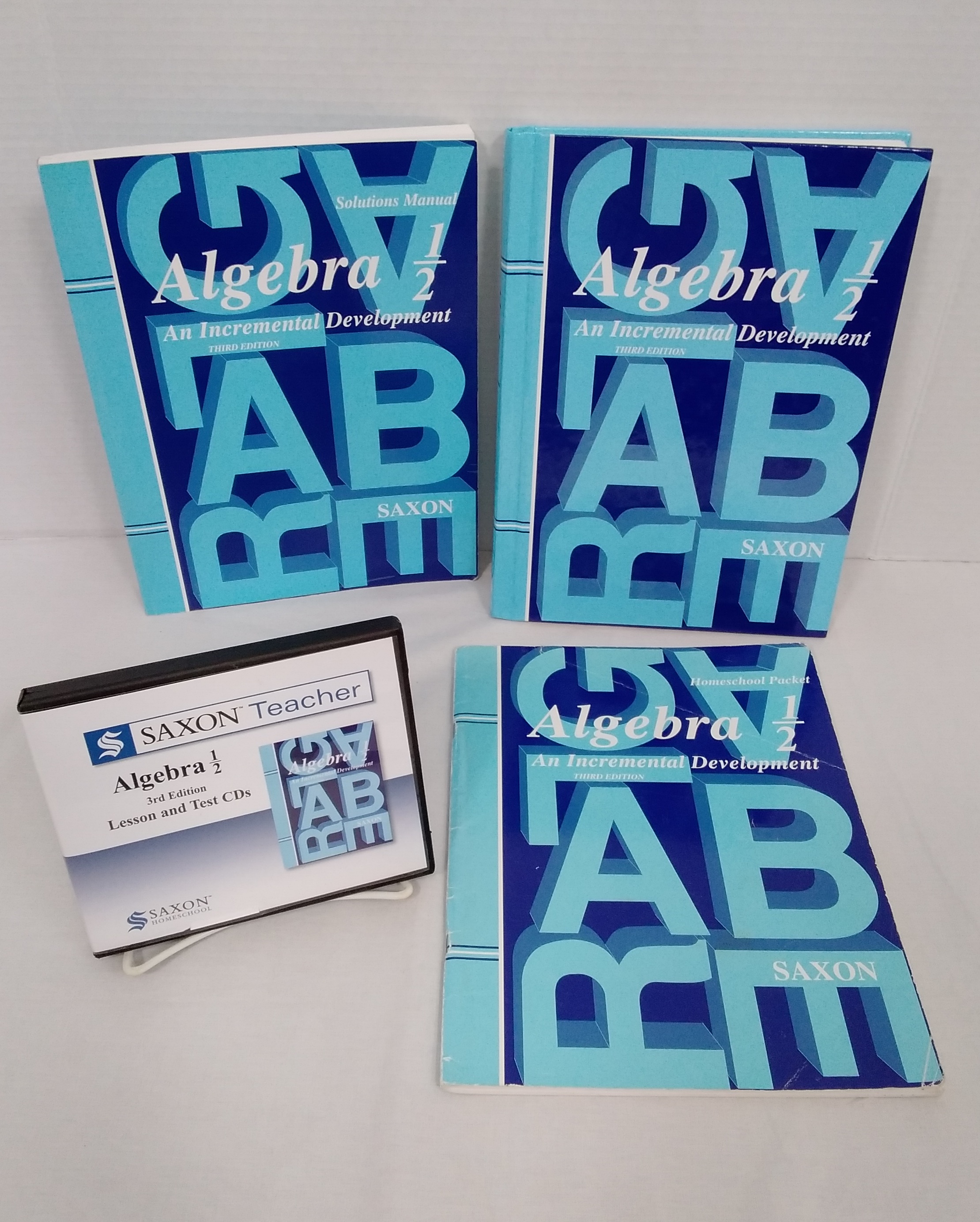 Saxon Algebra 1/2 Set - 3rd Edition