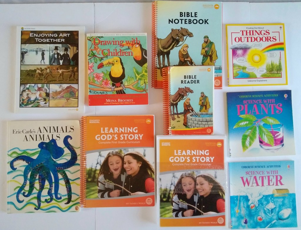 1st Grade Learning God's Story Lot with Unused Student Sheets