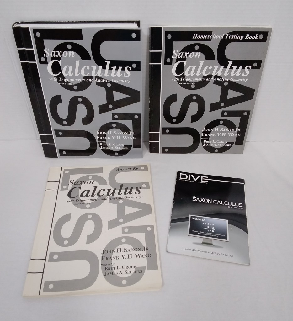 Saxon Calculus Kit & DIVE CD-ROM - 2nd Edition