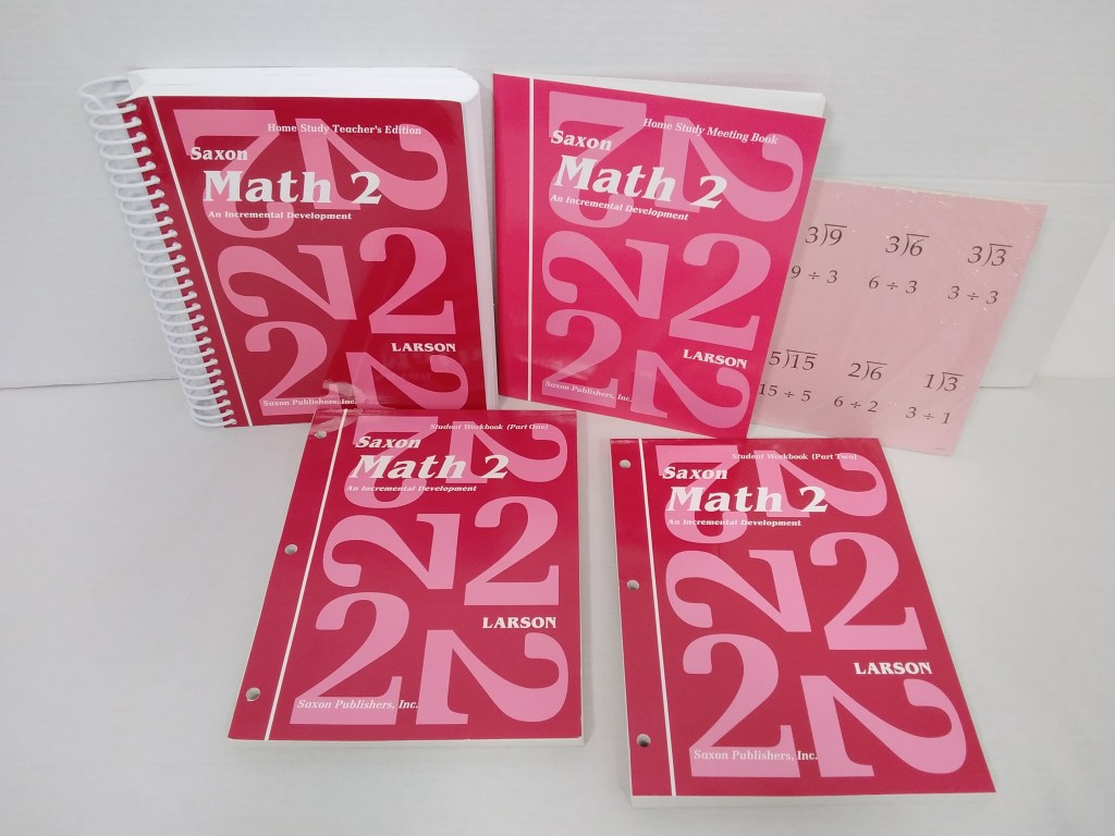 Saxon Math 2 Complete Home Study Kit