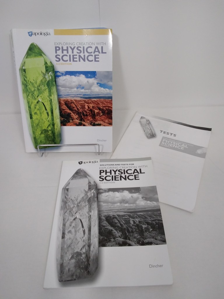 Apologia Exploring Creation with Physical Science Basic Kit - 3rd Edition + Test Booklet