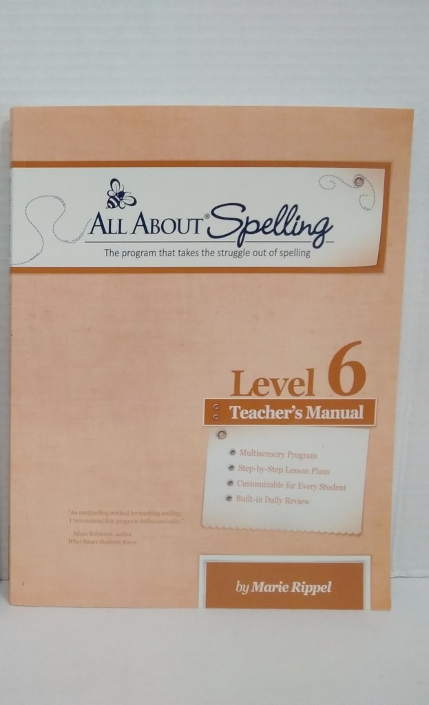 All About Spelling Teacher Manuals - Level 6