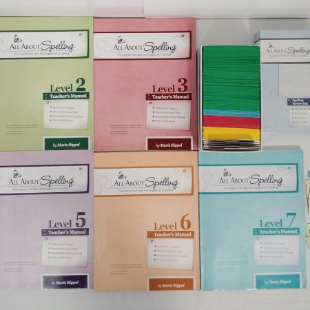 All About Spelling Levels 1-7 Bundle